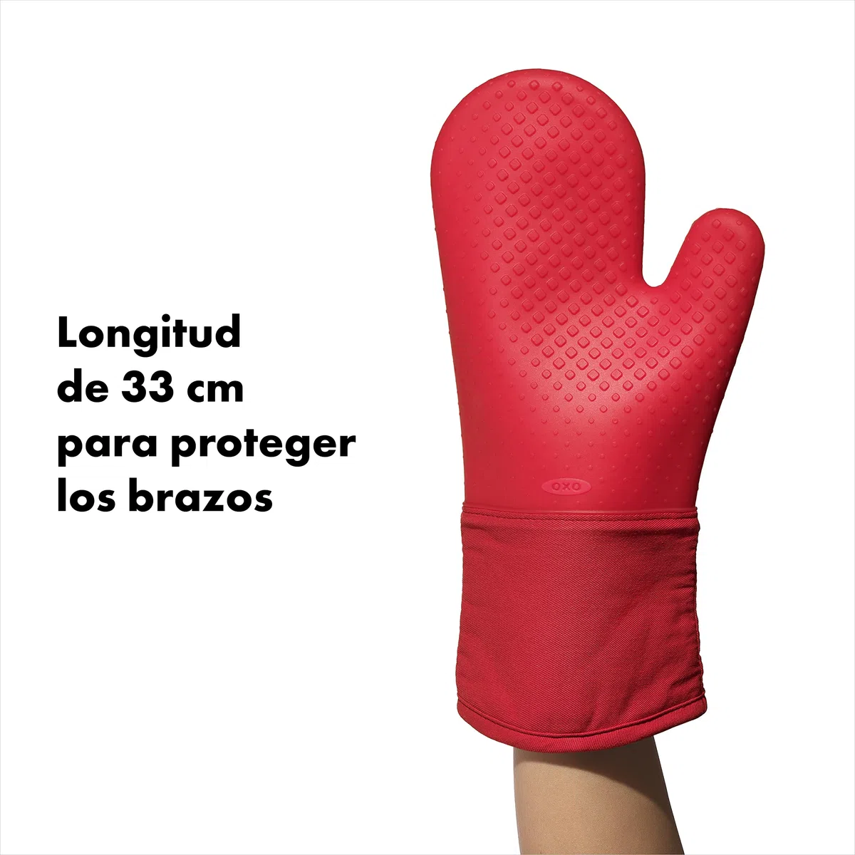 OXO Good Grips, Guante de Horno de Silicona, Rojo