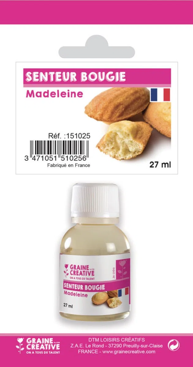 Graine Créative Perfume para Velas 27 ML - Aroma Madalena
