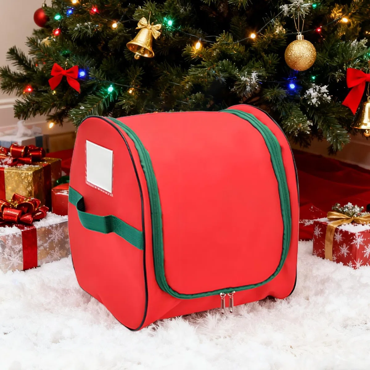 Contenedores Para Luces De Navidad - Organizador De Luces Navideñas Con 3 Carretes - Bolsa De Almacenamiento Para Hogar Garaje Sótano Exteriores Eventos Fiestas