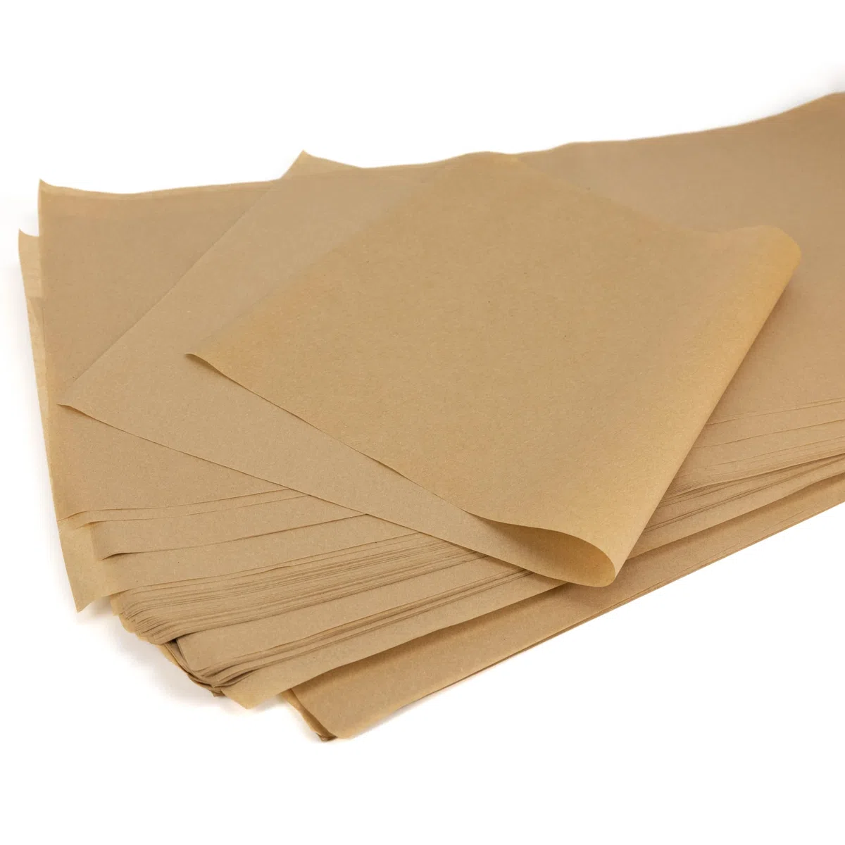 Papel seda kraft, papel fino para envolver, patrones de costura, marrón 100 hojas, 28x62 cm, 24 g/m²