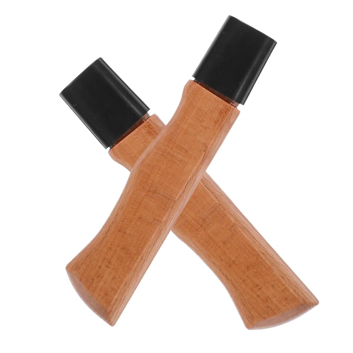 LABRIMP 2 Piezas Mango de Madera para Cuchillo de Cocina Recambios Ergonómicos Antideslizantes para Mangos de Cuchillo de Cocina Empuñaduras de Recambio Preciso Compatible con Múltiples