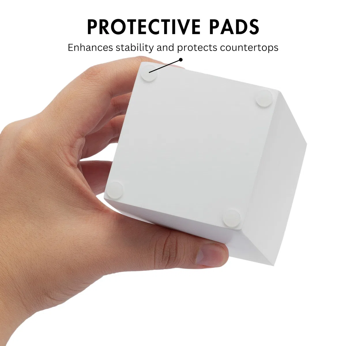 Yew Design portacepillos y portapasta de Dientes, Blanco Mate, para baño y Lavabo – Organizador Angular para cepillos eléctricos, Hilo Dental, maquinillas de Afeitar