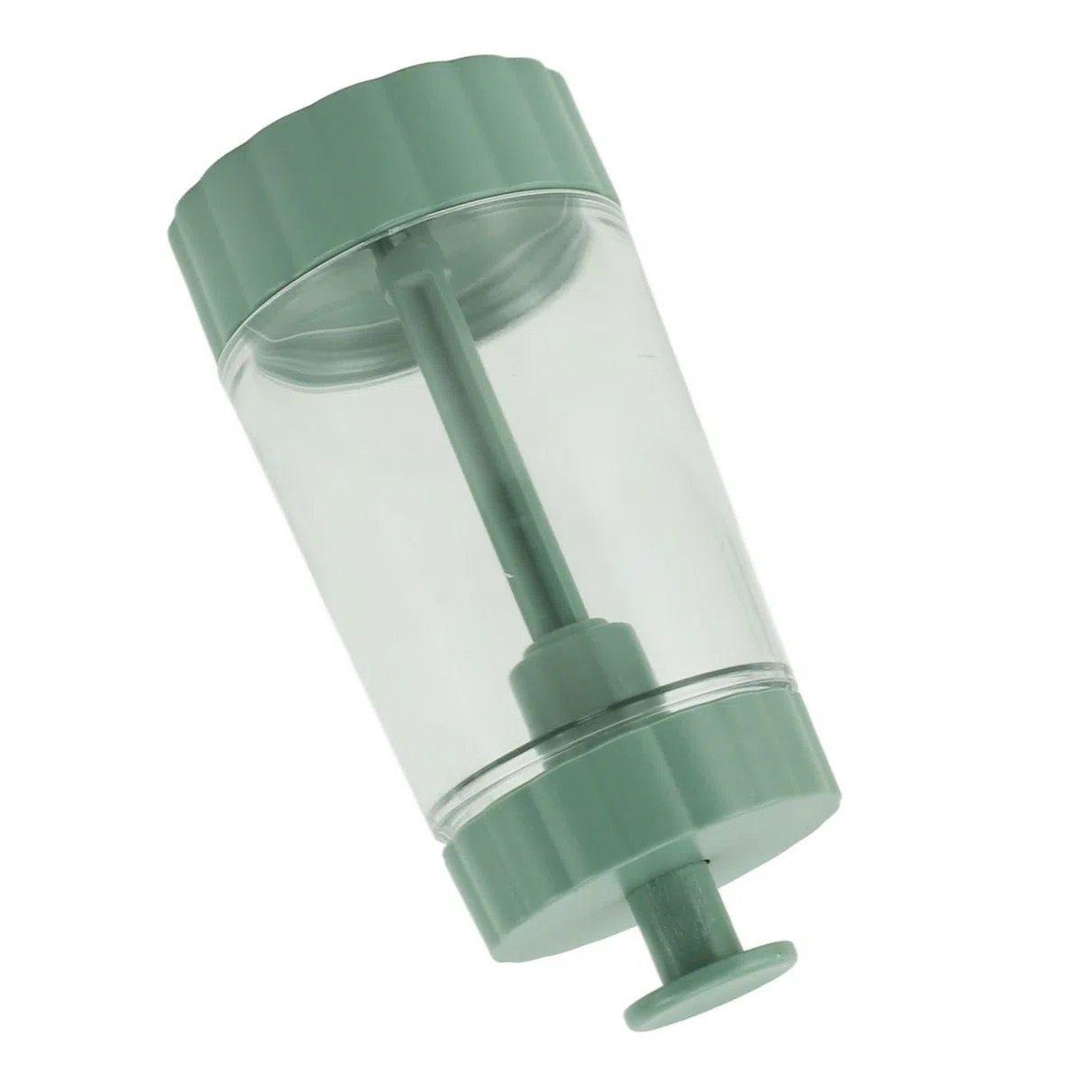 Salero Cuantitativo de 0,5 G, Botella de Condimento Control Preciso para Cocina, Hogar, Dispensador Sal Dosificador Sellado para Barbacoa y Camping (Verde)