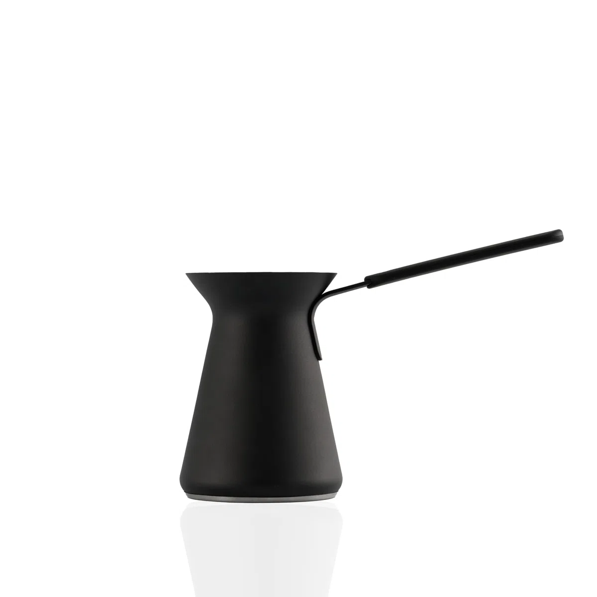 OTTO: Moderna cafetera turca de 550 ml, acero inoxidable, color negro, funciona en todo tipo de fuegos
