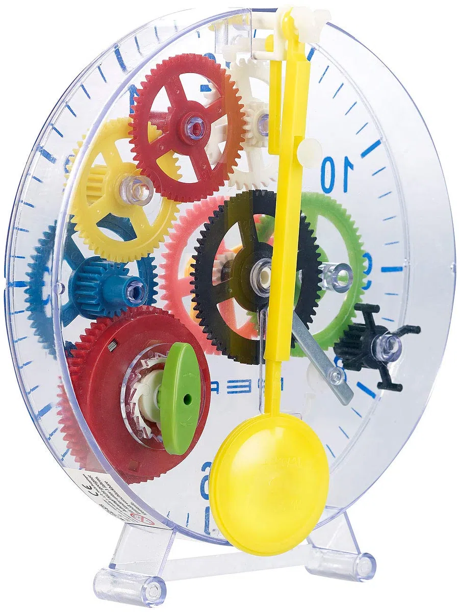 Pearl Juegos para fabricación de Relojes - Kit de Reloj: Mi Primer Reloj: Kit de Reloj de péndulo para niños (Relój de péndulo él Mismo para Construir, Relojes él Mismo para Construir Equipo)
