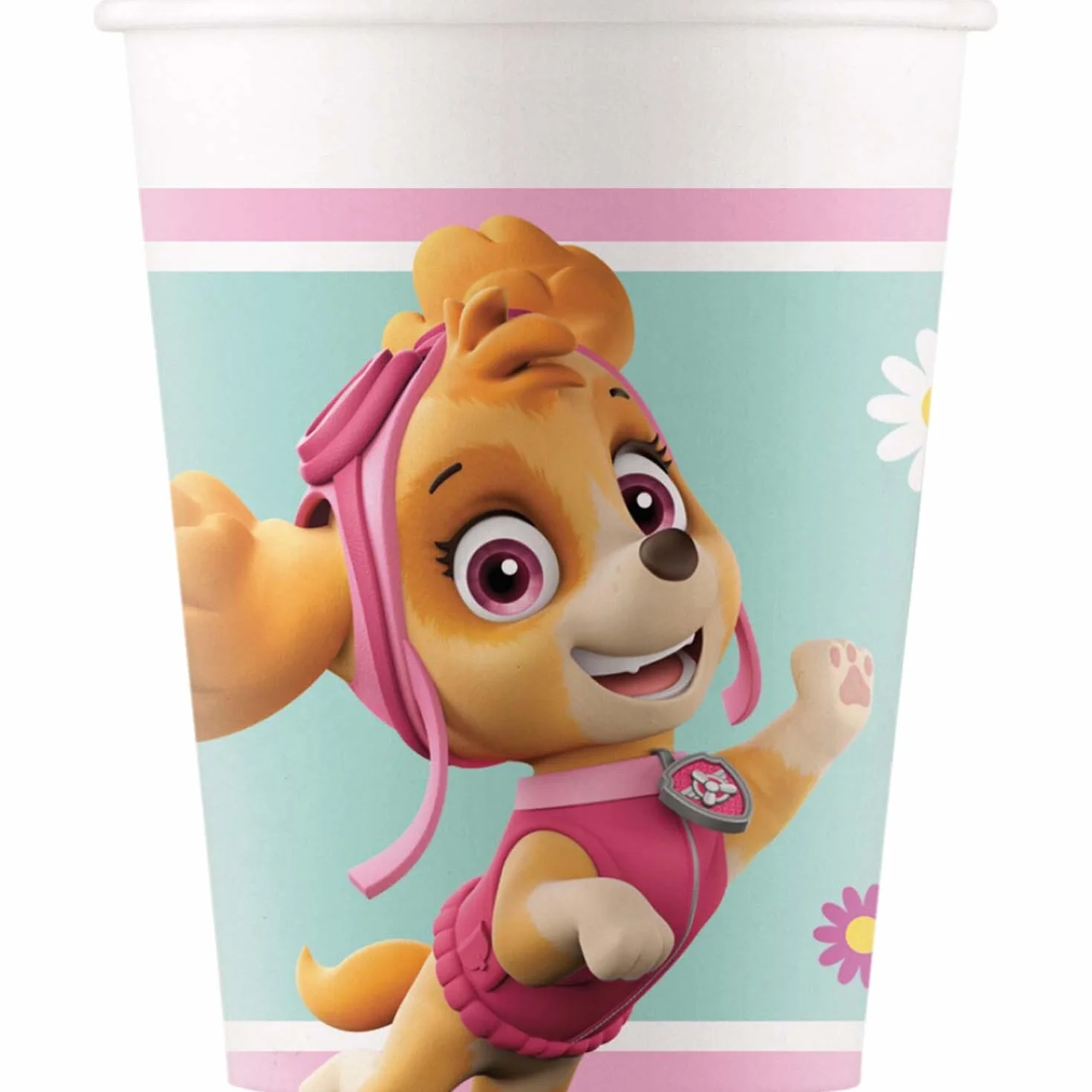 Procos DY10273867 - Paw Patrol Skye & Everest Party Set Pequeño, Platos, Vasos y servilletas, decoración de Mesa, decoración de cumpleaños