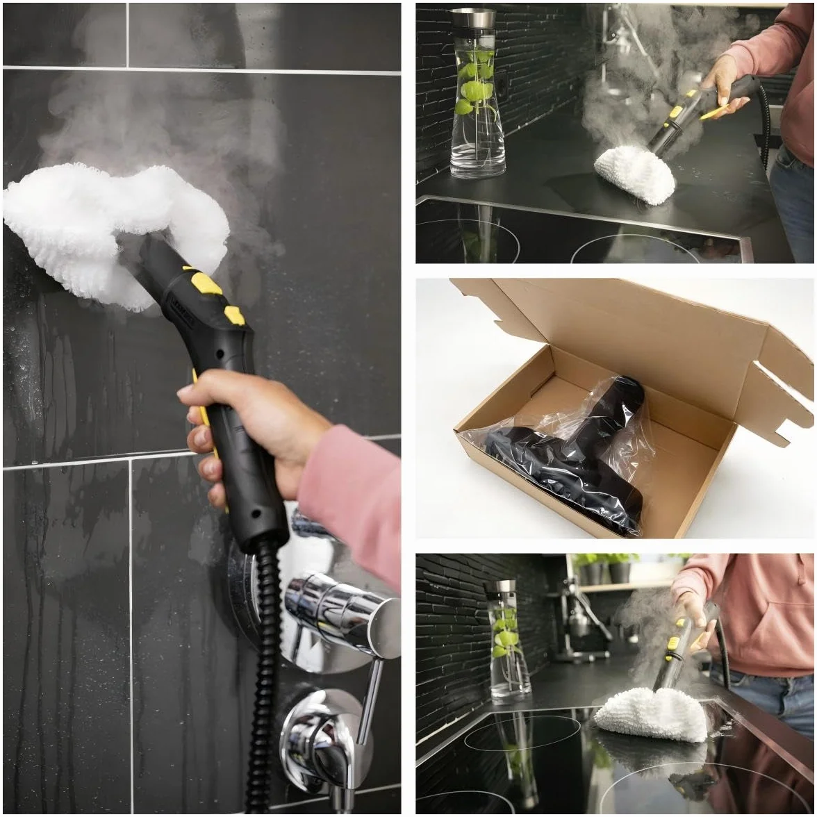 Accesorios para Kärcher SC1 SC2 SC3 SC4 SC5 Easyfix Handduese Limpiador de vapor Piezas de repuesto 2.884-280.0