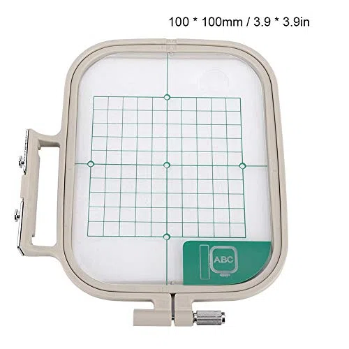 TOPINCN Bastidor de Bordado Extensible Multifuncional, Bastidor de Bordado para Máquina Coser para Puntada Tamaño M