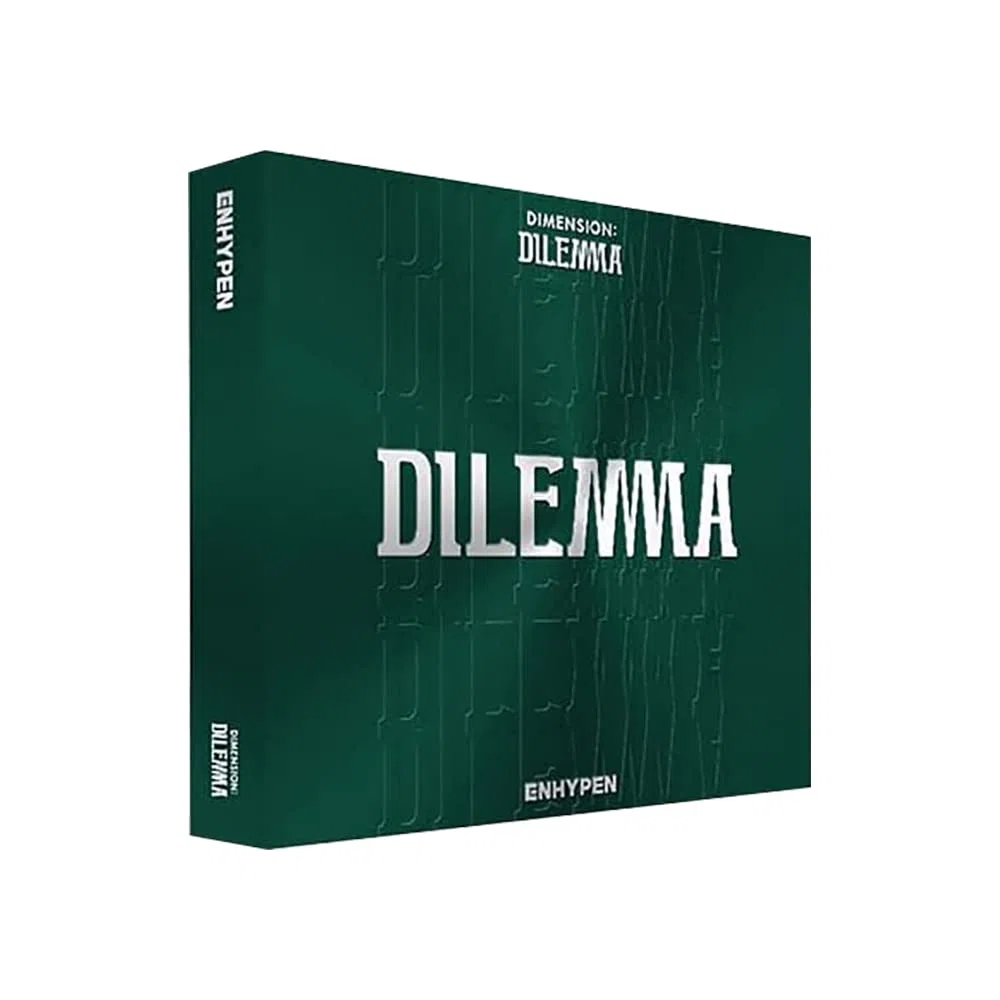 ENHYPEN Dimension : Dilemma 1st Album [Essential Version] CD+Photobook+Photocard Type A+Photocard Type B+Mini Poster+Sticker+Top Loader+Sleeve Case+(Extra 8 Photocards+Pocket Mirror)