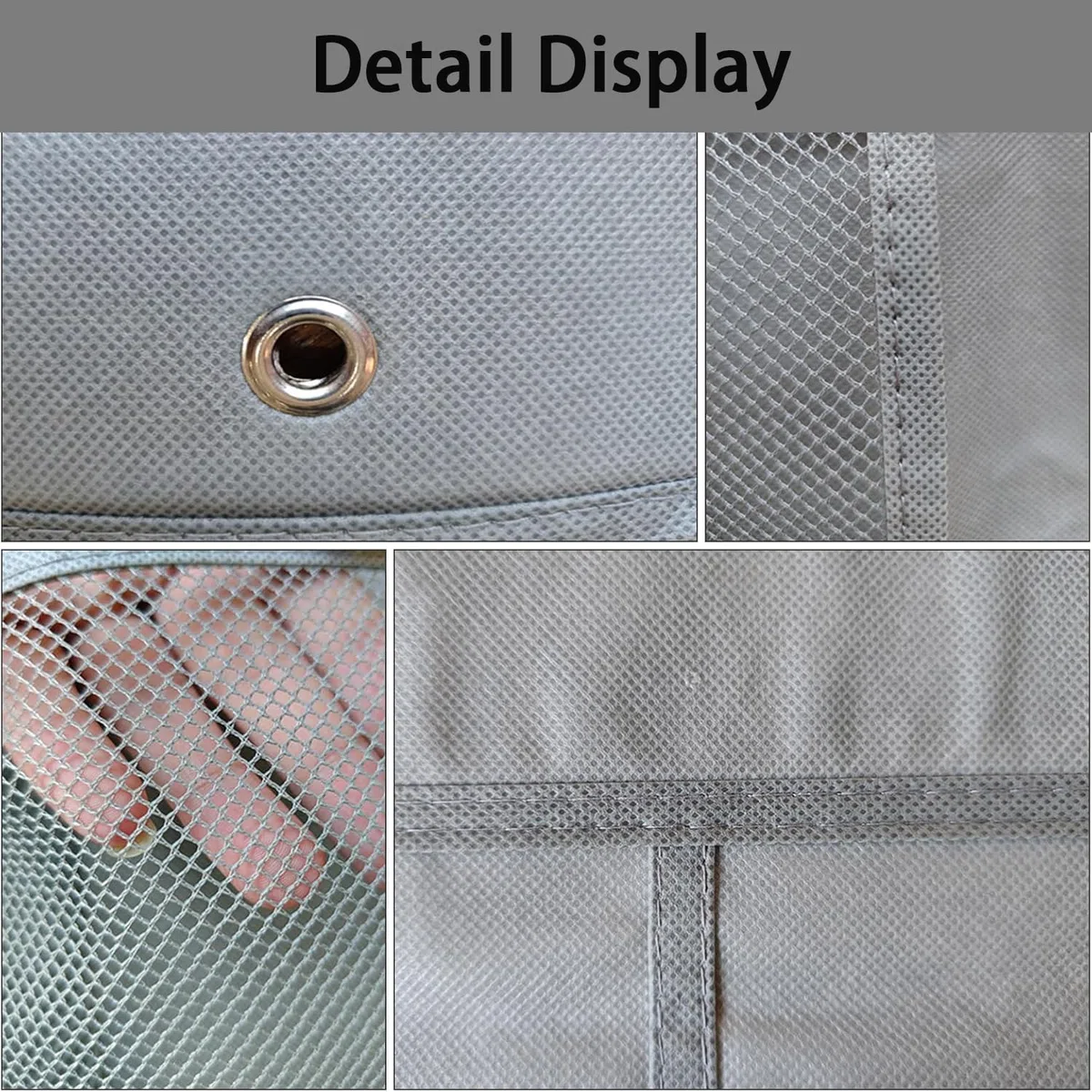 2 Piezas Zapatero de Puerta, Organizador de Almacenamiento de Zapatos de Con Gancho, Zapatero Colgante Puerta, Organizador de Zapatos para Puerta, 6 Bolsillos para Dormitorio, Sala De Estar, Baño