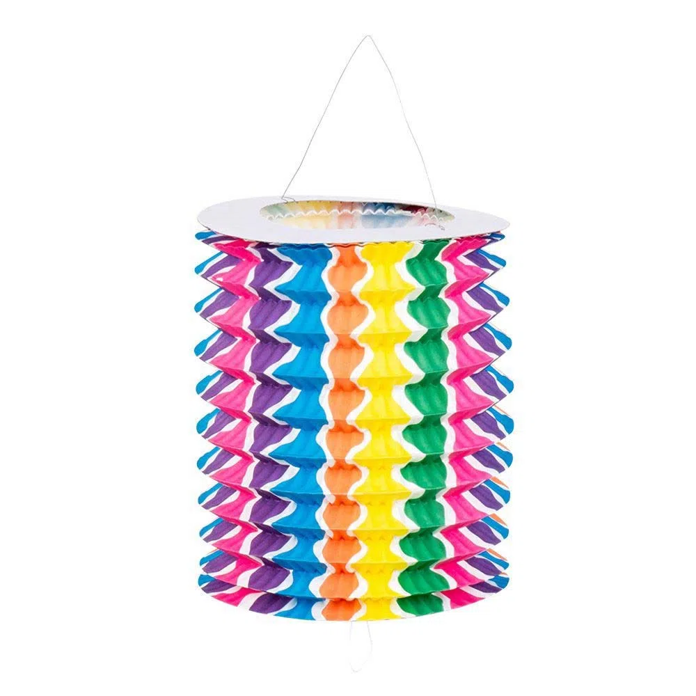 Boland 42034 - Farolillos de Papel (12 Unidades, tamaño 16 cm, 4 diseños Surtidos), Multicolor