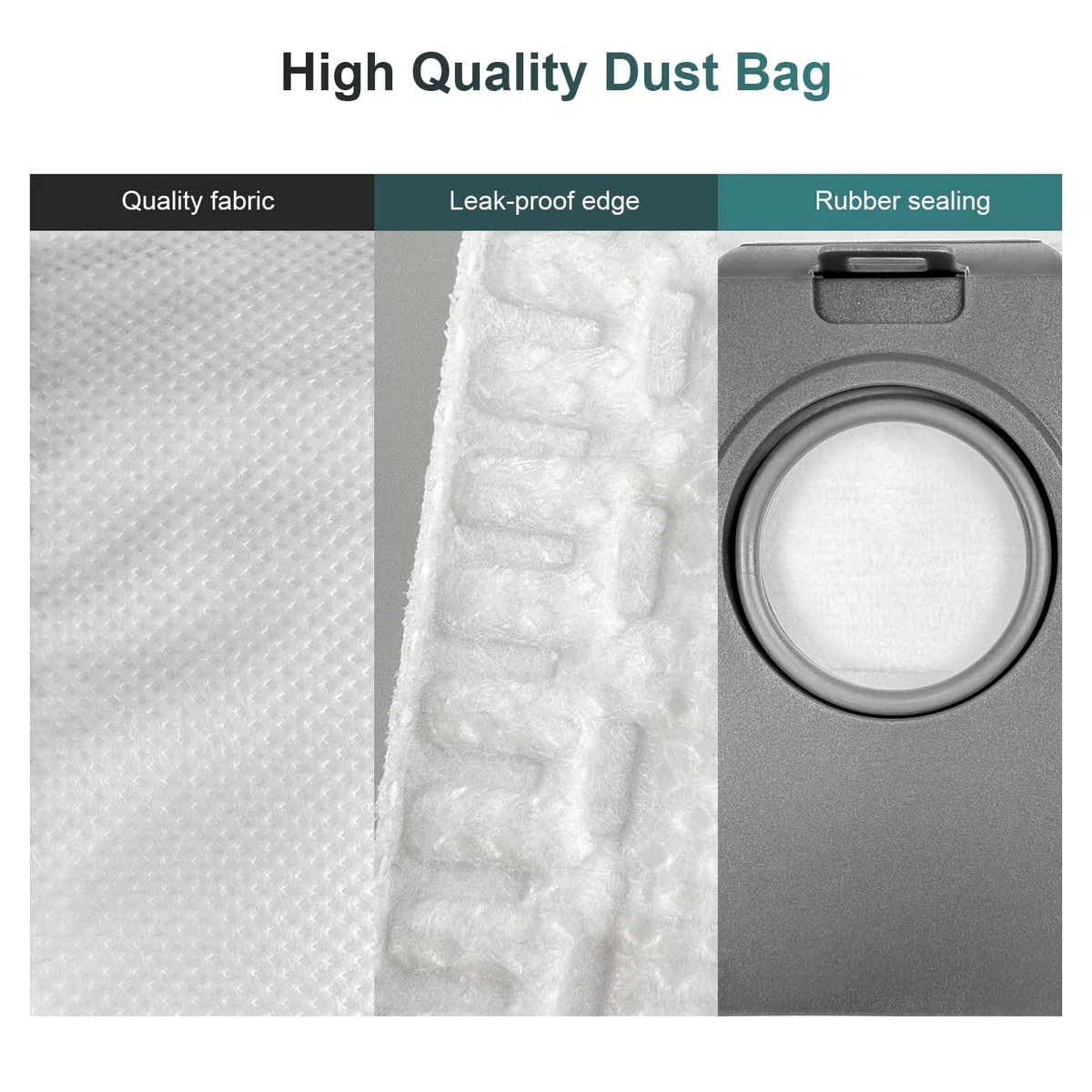 16 Bolsas de Polvo Accesorios para Dreame X40/X50 Ultra Complete, D20 Pro Plus, L40 Ultra/AE, L10s Ultra Gen 2/Gen 3, L10s Pro Ultra, L10s Plus, L20/L40/L50 Ultra, Mova E30 Ultra/P50 Pro Ultra