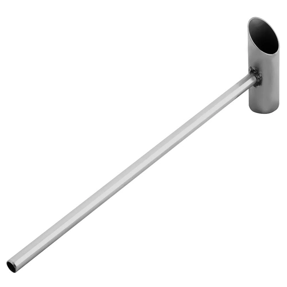 Cuchara Medidora Acero Inoxidable para Máquina Algodón Azúcar 29 Cm Plateado Herramienta Malvaviscos