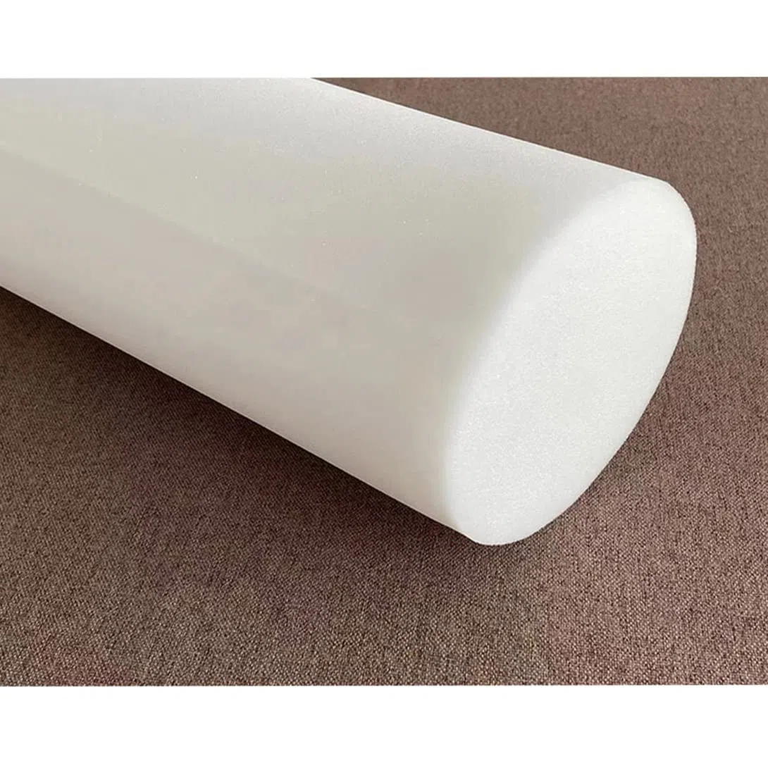 GGoty Almohada redonda suave para aliviar el dolor de espalda, cojín de apoyo para brazo de sofá, cabeza cilíndrica, almohada cervical (20 x 60 cm, morado)
