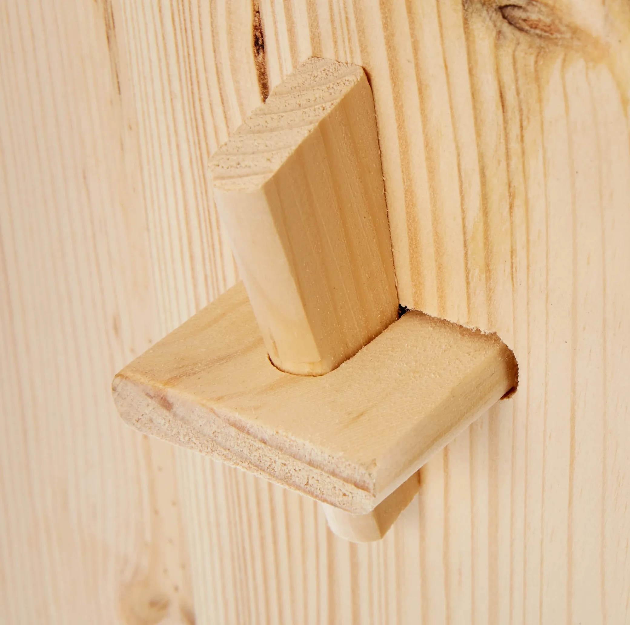 Zeller 13130 Reposapiés, Madera, Marrón, 39x19x21 cm