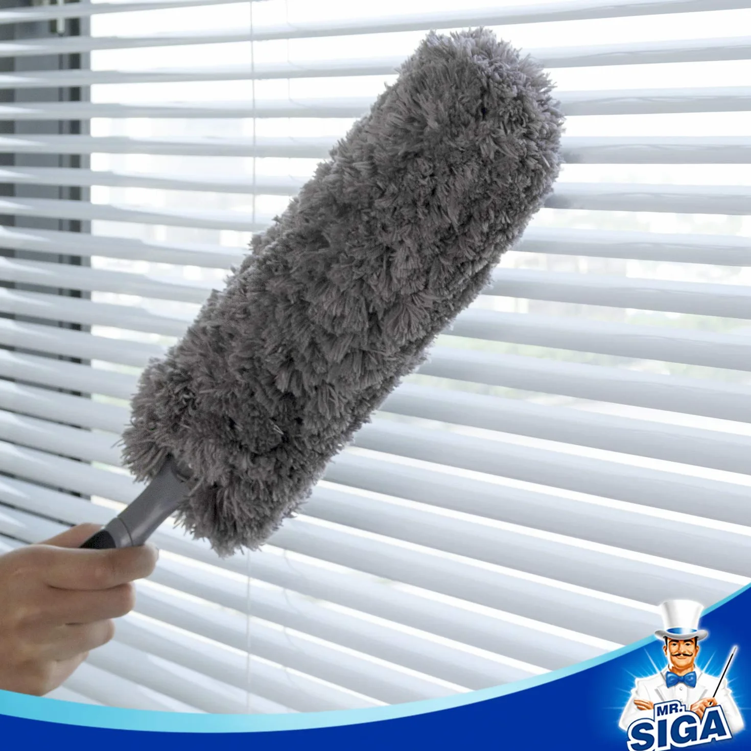 MR.SIGA Microfiber Duster, Plumero Lavable para Limpieza