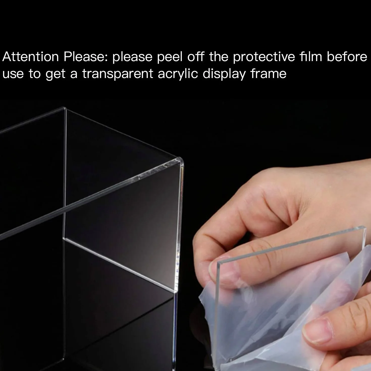 Paquete de 5 elevadores acrílicos, soporte acrílico transparente para figuras populares, pasteles, postres y decoración de mesa