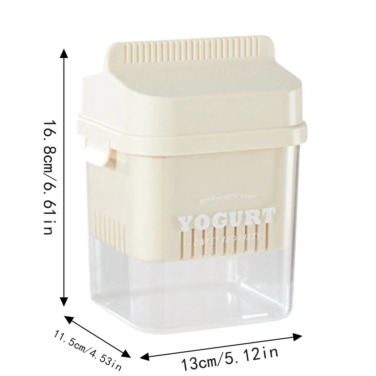 Aceite de yogurt seco, Cheese Filter With Lid, Buttermilk Filter, Fine Mesh Strainer Basket, Large Capacity Yogurt Strainer, Yogurt Filtration Strainer, Yogurt Cheese Strainer, Pressure Filtration