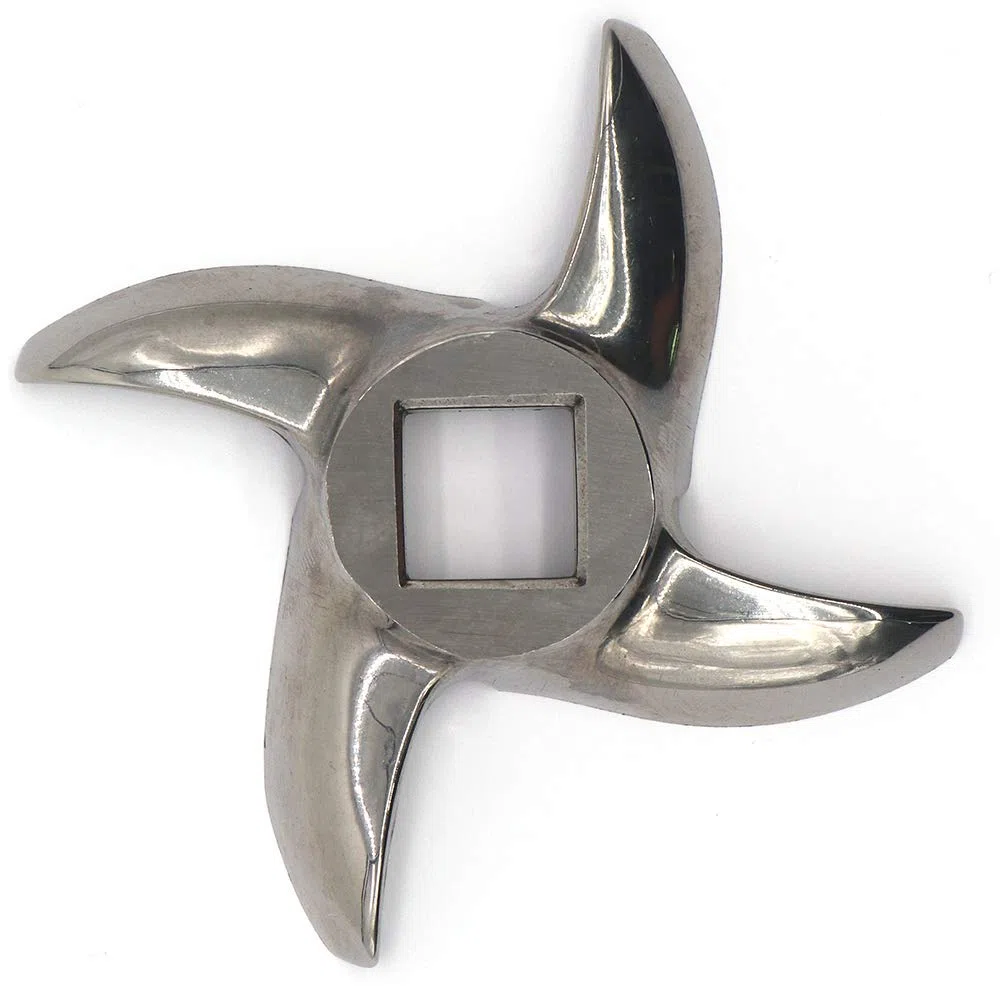 VTurboWay Cuchilla de acero inoxidable para picadora de carne número 22