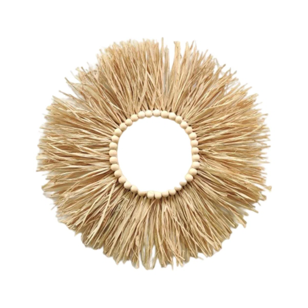 Colgante de macramé boho tejido | Decoración de pared de rafia – Tejido bohemio portátil con aspecto texturizado para colgar en la pared, regalo, amigo del festival