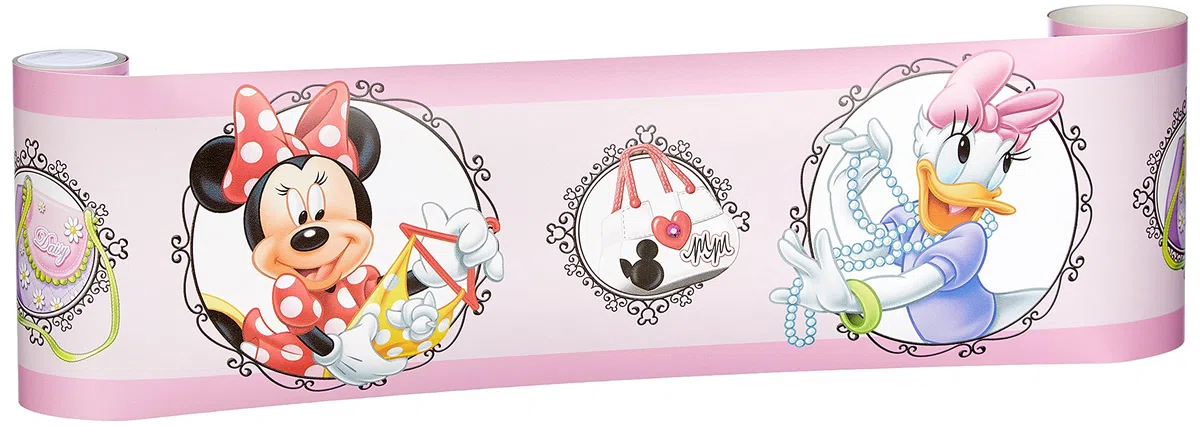 AG Design - Borde de Papel Pintado de Disney - Autoadhesivo - Disney Mickey Mouse - Vinilo Adhesivo - 0.14 x 5 m - WBD 8067