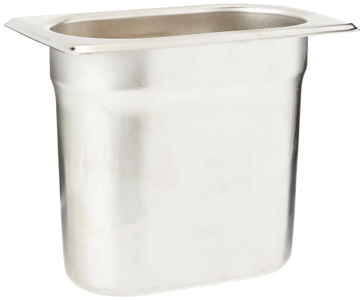 Vogue K826 1/9 de acero inoxidable Gastronorm Pan, 150 mm