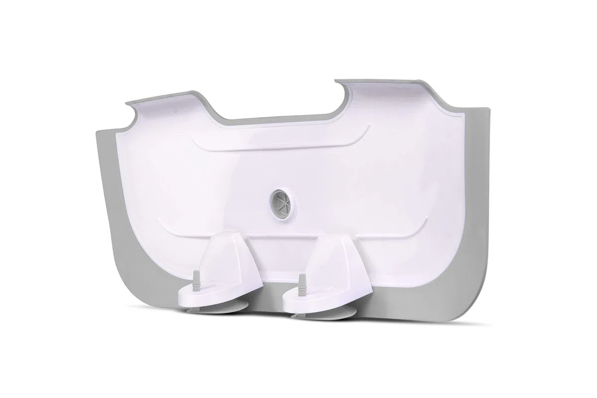 BABYDAM Reductor de baño blanco/gris