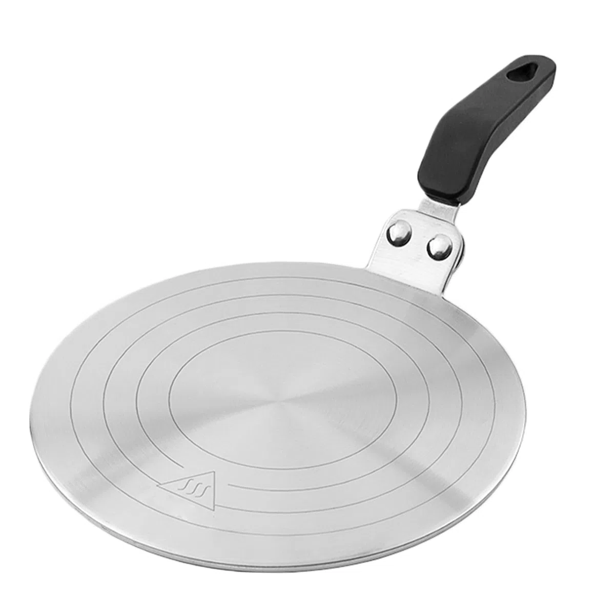 Adaptador de Placa de Inducción de 20 cm para Cafeteras y Utensilios de Cocina - Disco de Difusión de Calor de Acero Inoxidable para Uso en Placas de Inducción