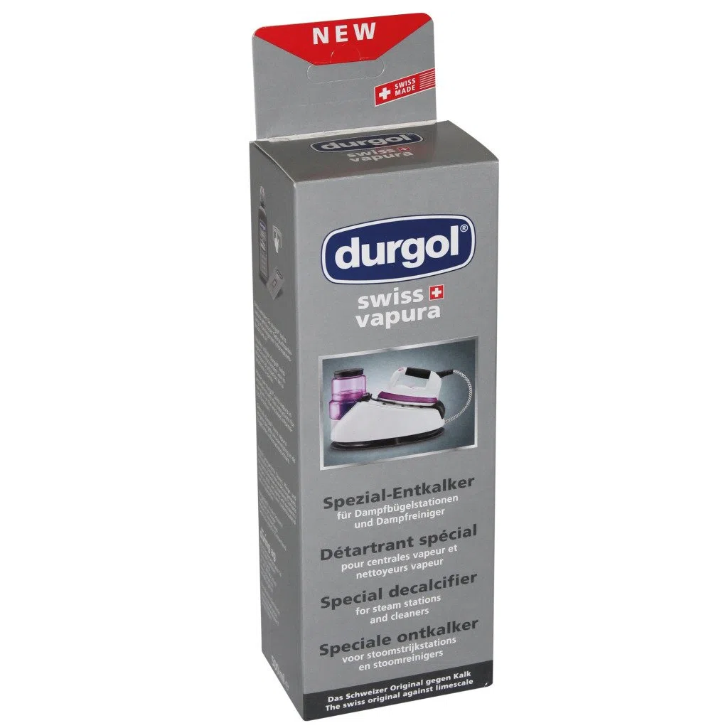 Durgol Swiss Vapura 4823 - Descalcificador para plancha de vapor (500 ml)