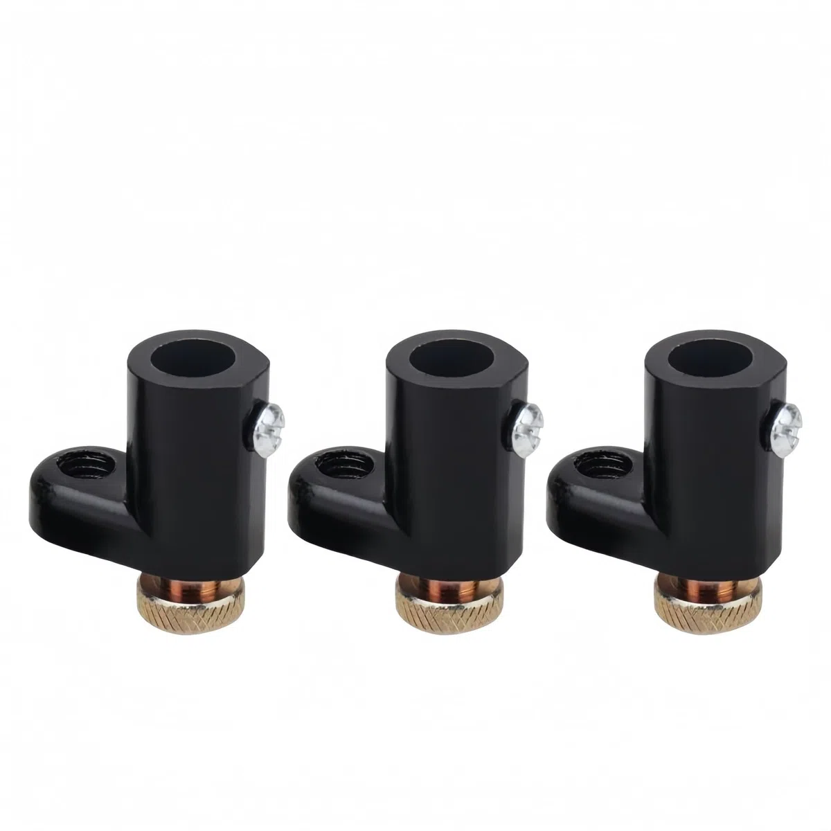 Soporte de Brazo oscilante for Motor de Ventilador Industrial: se Adapta a Ventiladores de 500/650/750 mm, se Adapta a Ejes de Motor de 10 mm, Pieza de Repuesto Duradera con Tornillos(1 Set)
