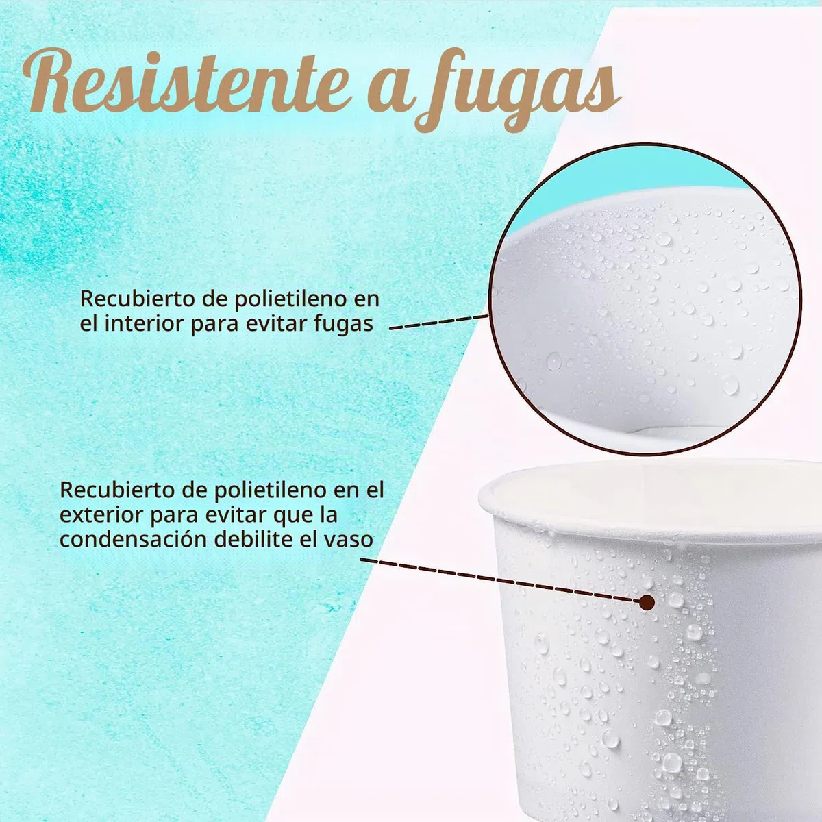 LATERN 50 Piezas Cuencos de Helado de Papel con 50 Piezas Cucharas, 12oz /360ml Cuencos de Papel Desechables para Comida Fría y Caliente Sopa Sundae Yogur Helado Postre (Blanco)