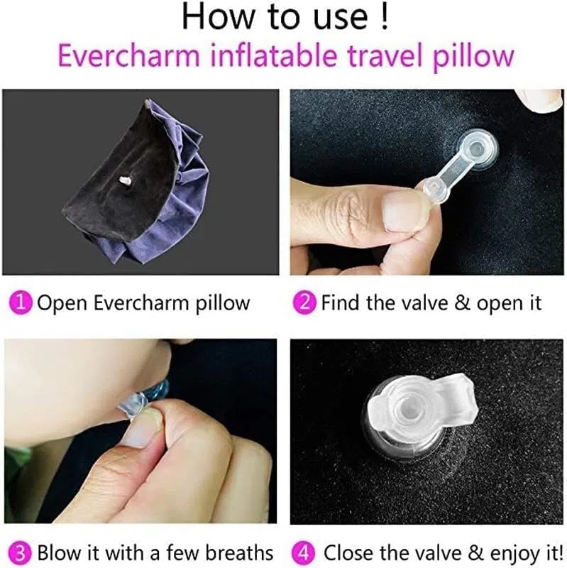 Almohada de abrazo inflable con almohada de soporte para el cuerpo Cojín cilíndrico inflable Magic Deep Hole Magic Inflable Juego Cojín en Forma Yoga Kit de almohada profunda