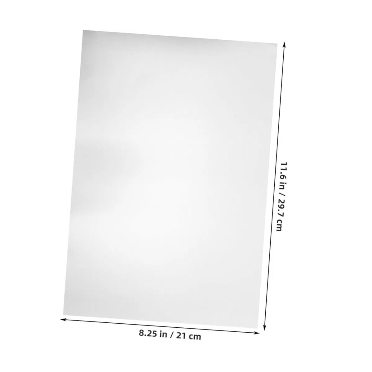 Housoutil Placa Metálica De Aluminio A4 3 Piezas Para Sublimación Y Grabado Láser Hoja En Blanco Para Manualidades Bricolaje Y Decoración
