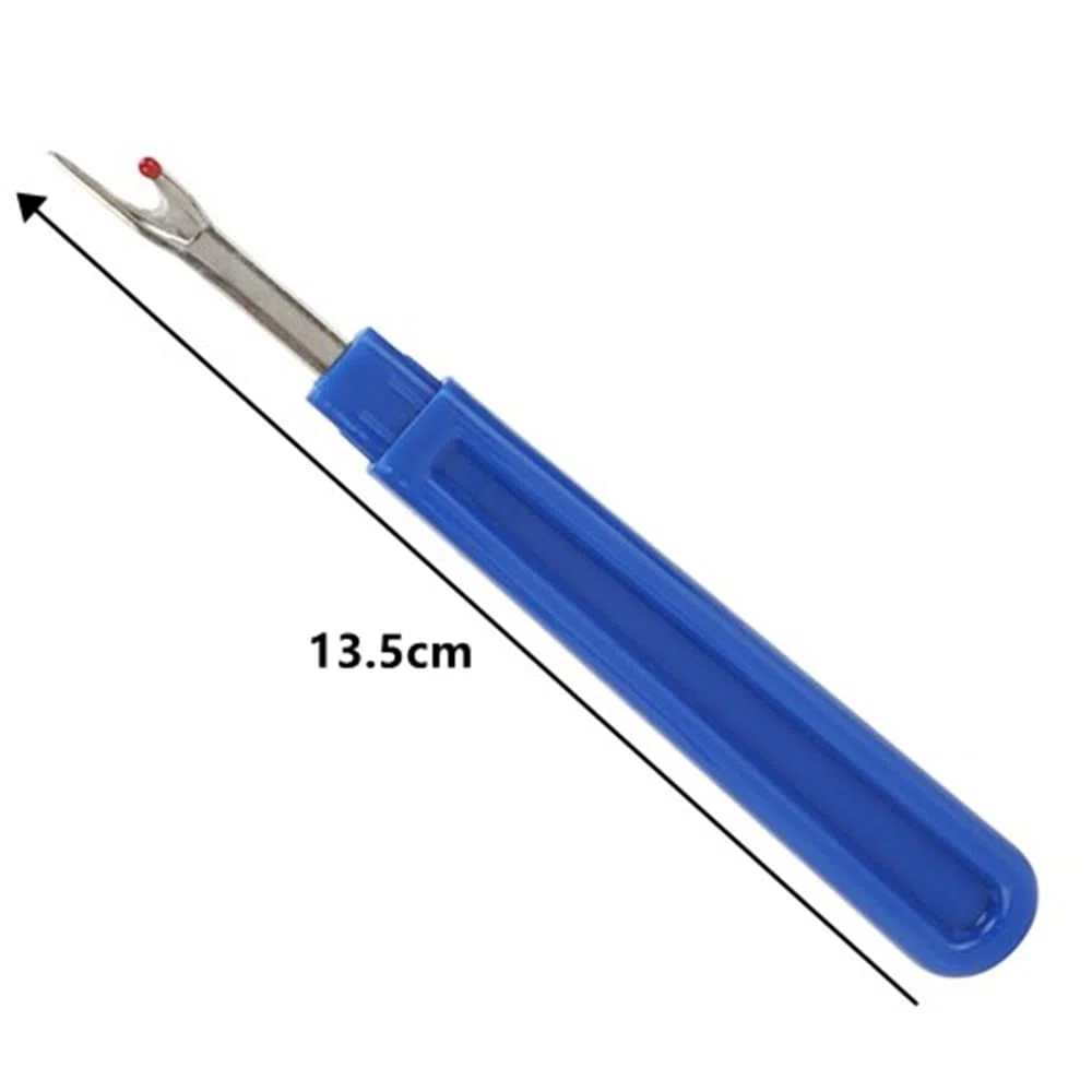 Desgarrador de Costuras, Herramienta Profesional de Acero Inoxidable con Mango Ergonómico para Eliminar Puntadas, 12 Piezas para Ropa y Bolsas de Tela