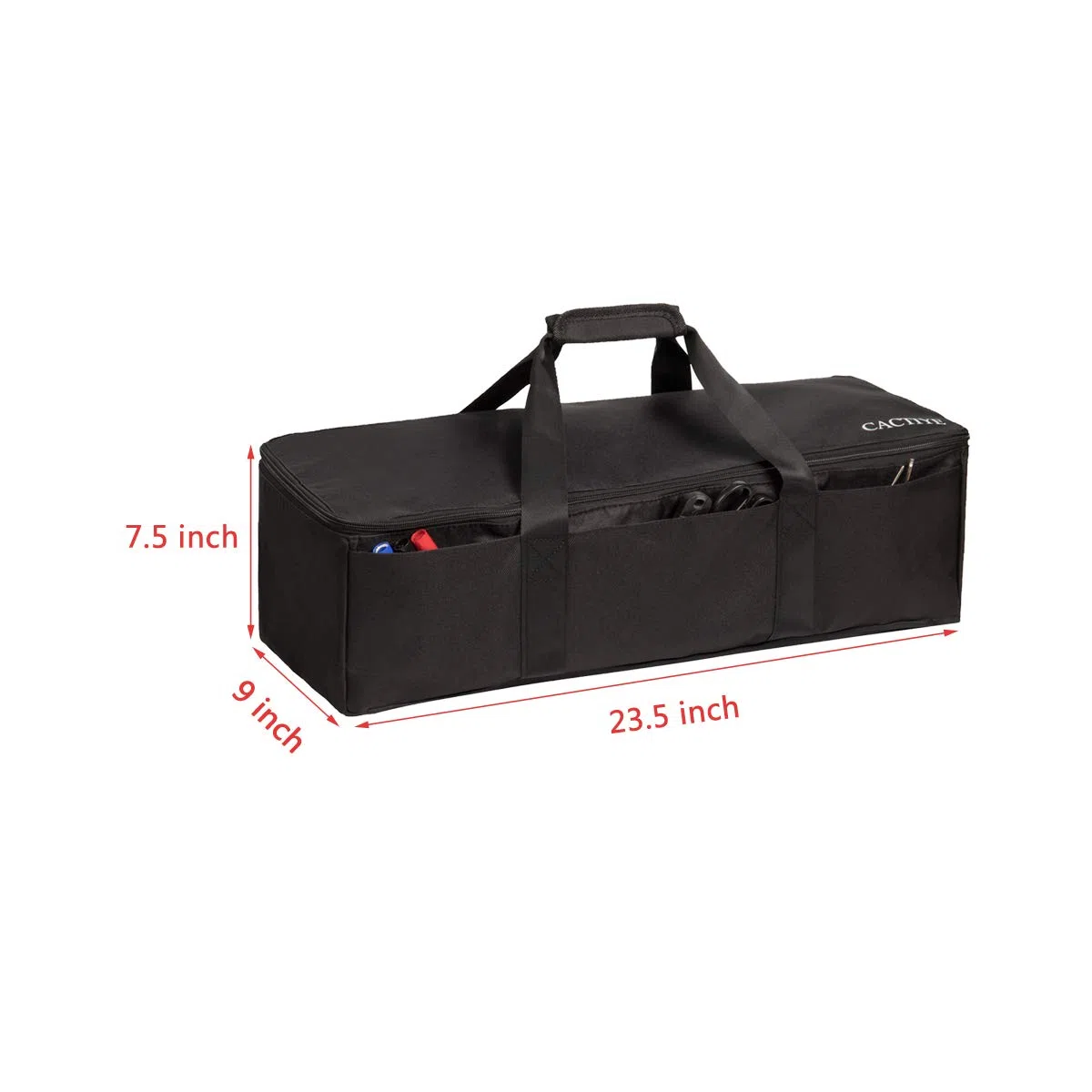 Bolsa de Transporte Compatible con Cricut Explore Air y Maker, Bolsa Impermeable Compatible con Cricut Explore Air y Supplies (Negro, 1+1)