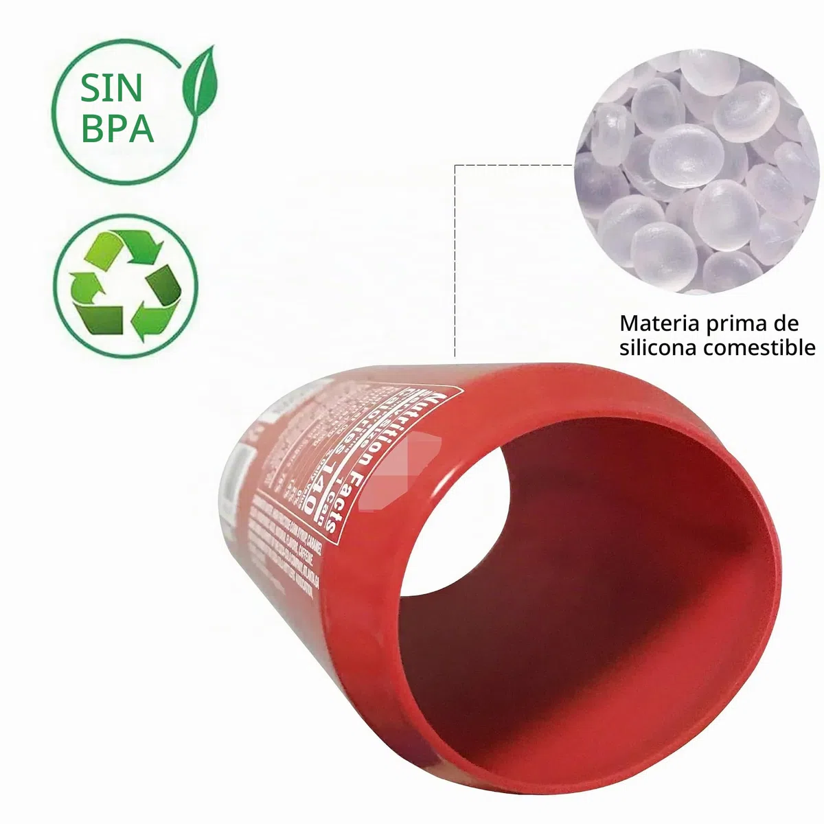 Funda para botella de cerveza de cola para cerveza, funda para botella de cerveza, bolsa térmica compatible con viajes de camping, senderismo, Hide a lata, 2 unidades de 500 ml, rojo