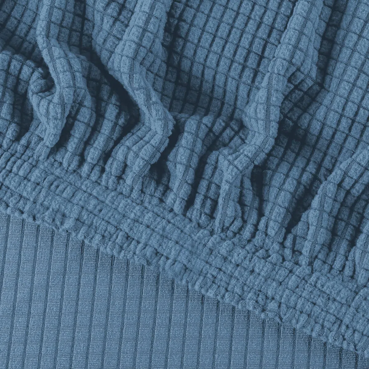 EBETA Elástico Funda para Taburete Cubierta de Taburete, Fundas de Taburete Jacquard, Funda Otomana Rectangular, Cubierta para otomana