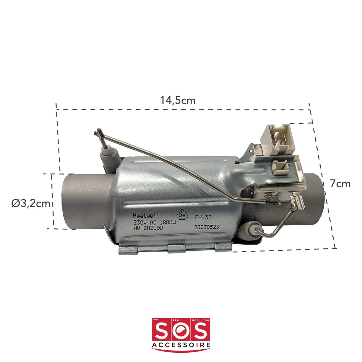 Beko – Resistencia 32 m/m 1800 W – 1888150100