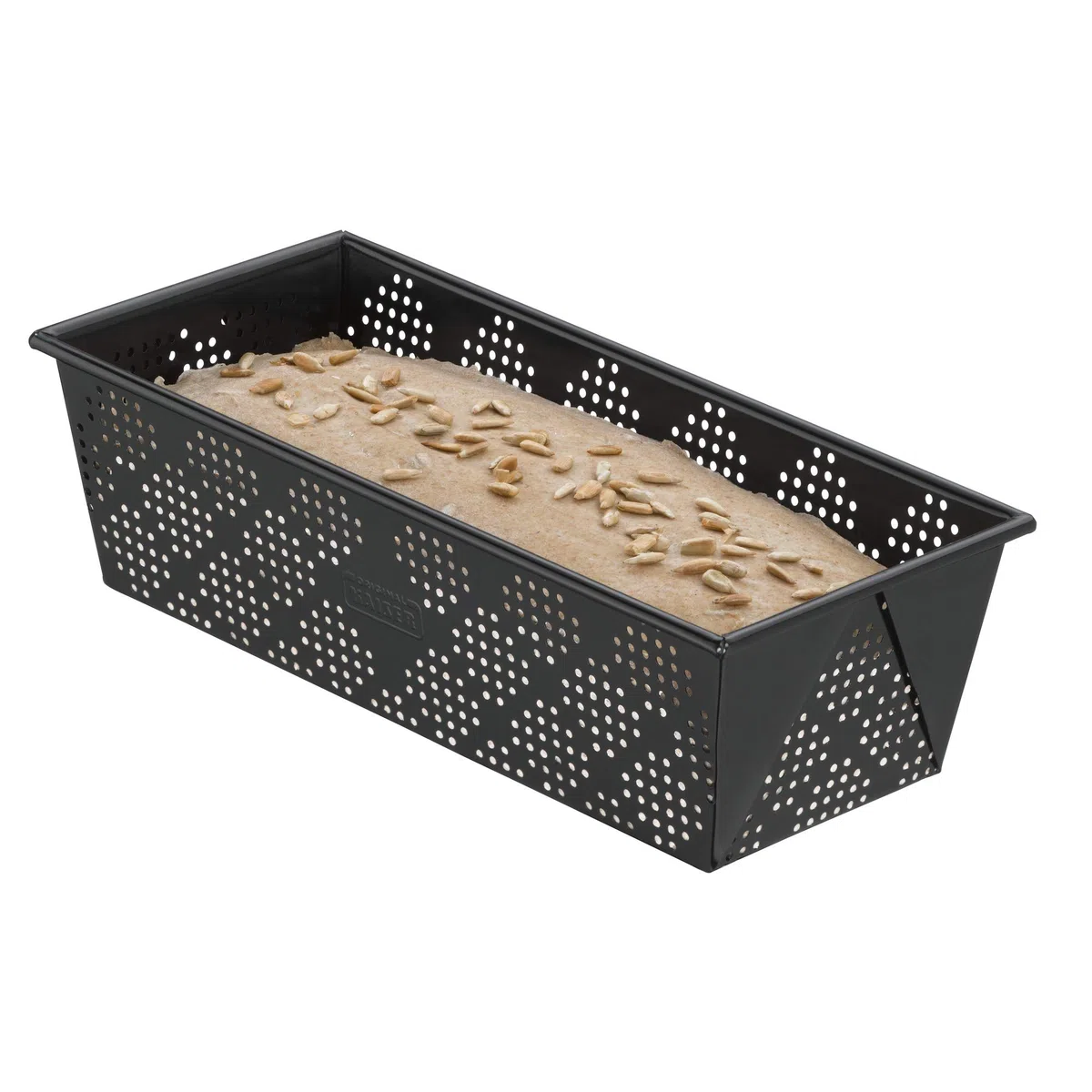 ORIGINAL KAISER Pan Forma Inspiration Perforado 25 cm Antiadherente Acero Incluye Libro de Recetas