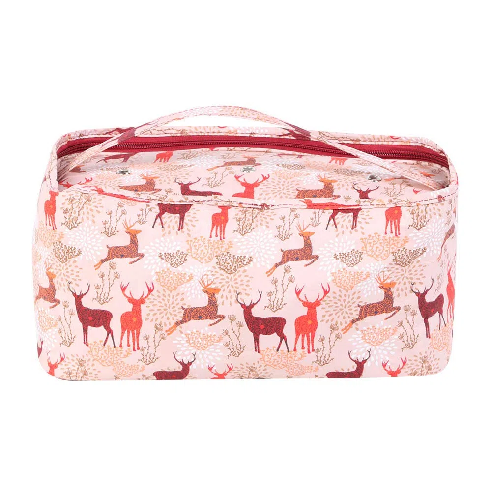 Bolsa de almacenamiento de hilo para ganchillo y bolsa, Bolsa Organizadora de Lana para Tejer, Ligero Bolsa Labores Punto, Portátil Bolsa de Labores para agujas de tejer6 tamaños(Rectangular)