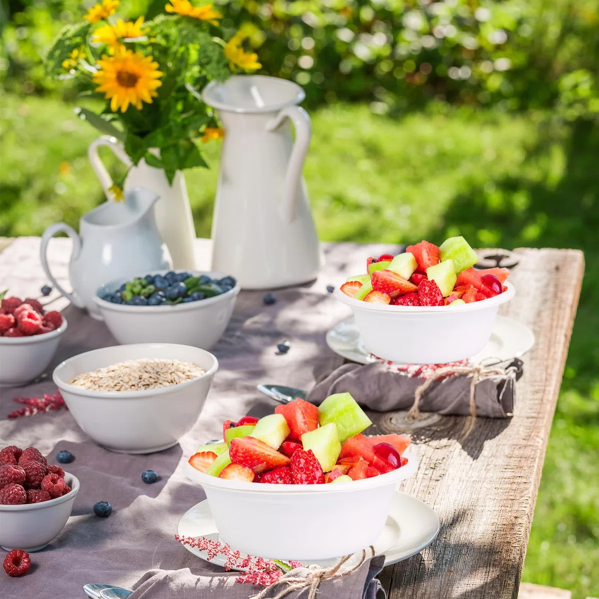 50 cuencos desechables blancos para sopa de 260 ml, de caña de azúcar, bagazo de larga duración, conservación del calor, cuencos de sopa duraderos para el hogar, barbacoas, picnics, comida al