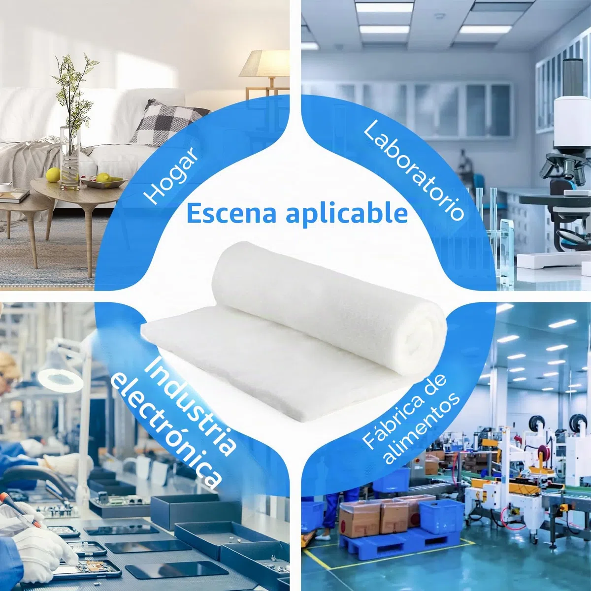 Filtro Aire Acondicionado por Conductos 50 * 120CM G4 Filtrina Aire Acondicionado Clase de Filtro para Sistemas de Ventilación y Aire Acondicionado Domésticos Filtros de Repuesto XX