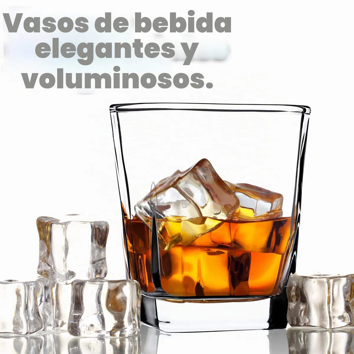 KADAX Juego de 6 vasos de zumo, vasos de agua resistentes, jardín, cóctel (Romi, 250 ml)