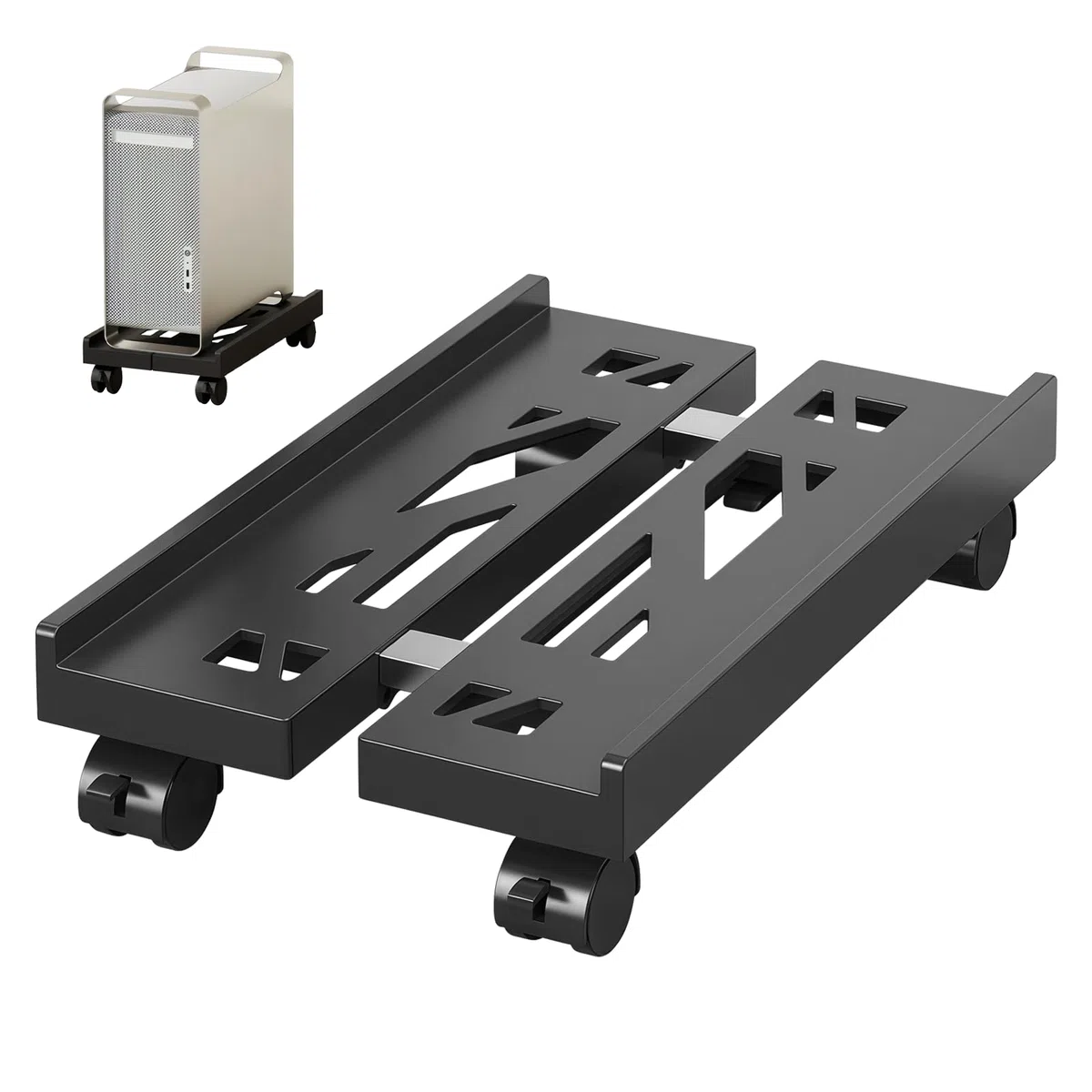 Soporte para ordenador de oficina, torre de PC con escritorio, carrito de soporte para PC, universal