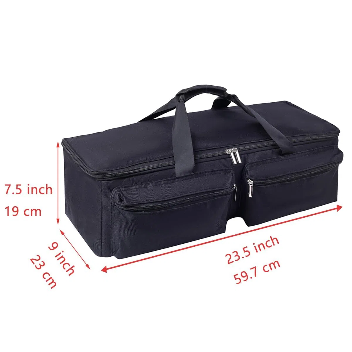 bolsa de transporte compatible con Cricut Explore Air y Maker, mano compatible con Cricut Explore Air, Silhouette Cameo 4 y suministros, Black, bagonly, moderno