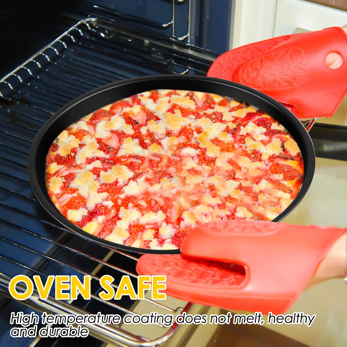 4 bandejas para pizza, platos redondos de 20 cm, molde para quiche, acero inoxidable, antiadherente, juego para pasteles