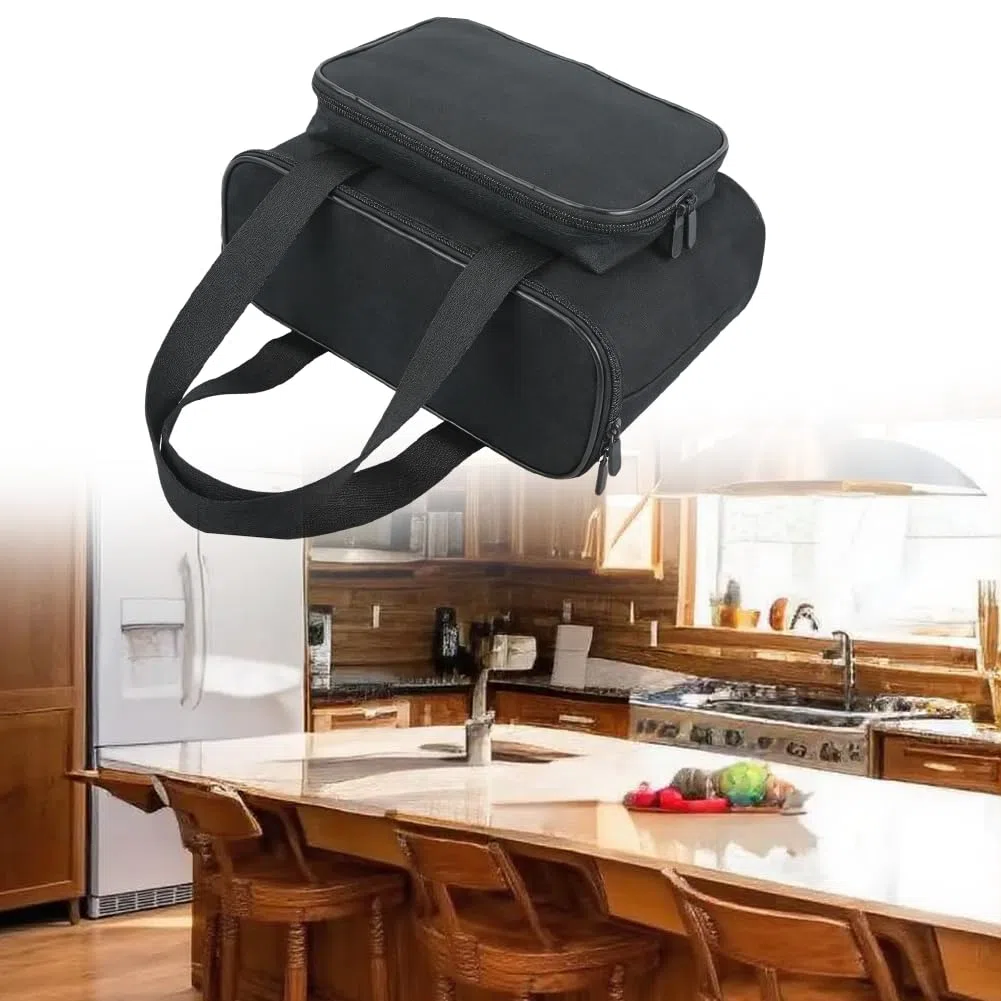 Bolsa de almacenamiento para cafetera de una sola porción Oxford robusta, estuche portátil para máquina de café para cápsulas, herramientas de limpieza para viajes, accesorio de café