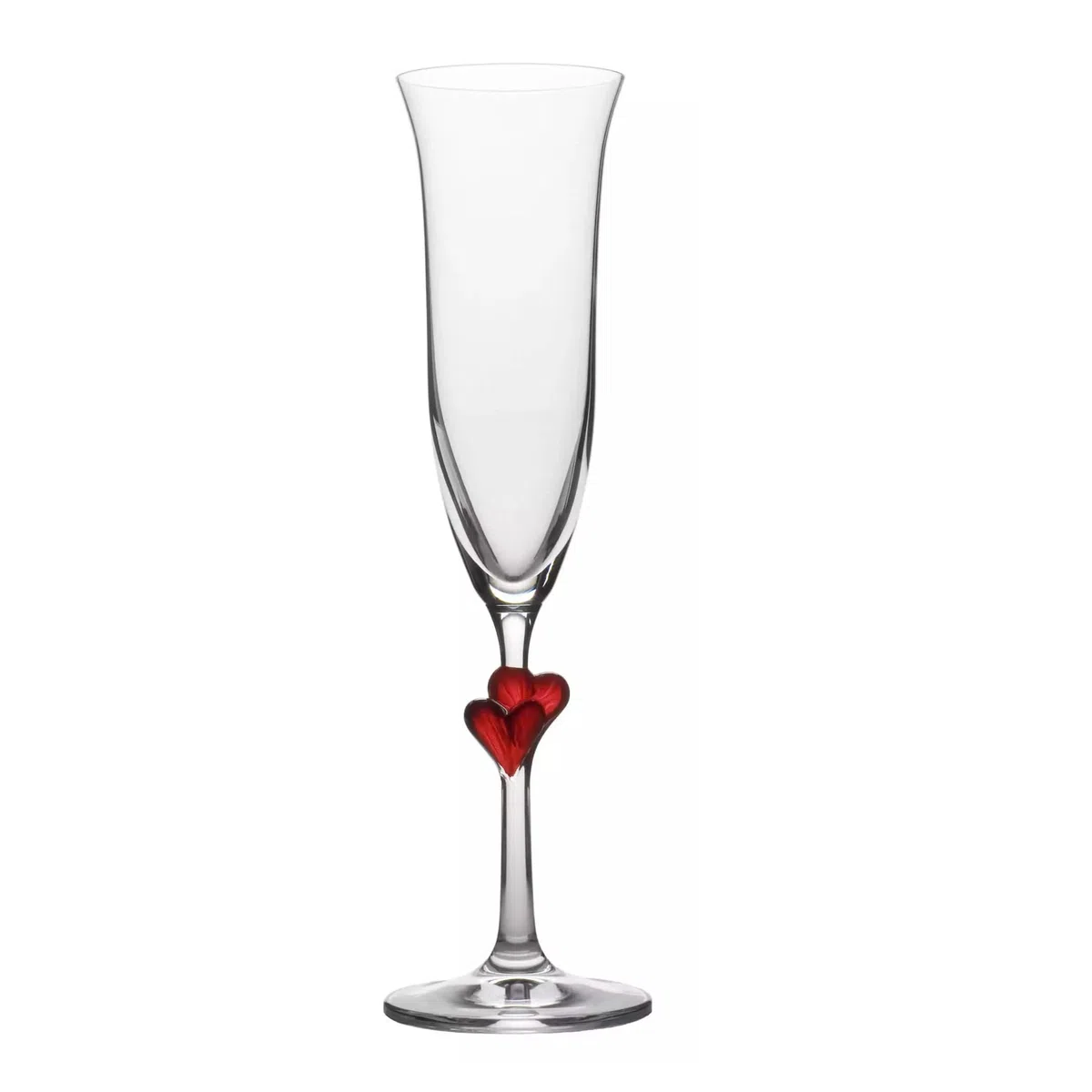 Stölzle Lausitz L'Amour Copas de Champán Satinadas Set de 2, 175 ml – Elegantes Copas de Cristal para Prosecco & Espumoso – Cristal Sin Plomo – Apto para Lavavajillas & Resistente