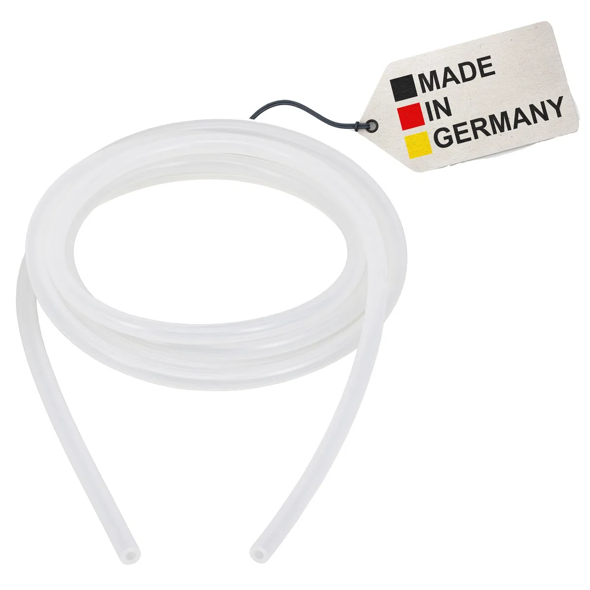 Snapworld-Kaffee Manguera de leche para Jura Siemens Saeco Philips Gaggia (2 m) | También para cafeteras automáticas Bosch Krups Melitta Nivona, ID: 3 mm, AD: 6 mm | S02, para Cappuccinatore Cappumore