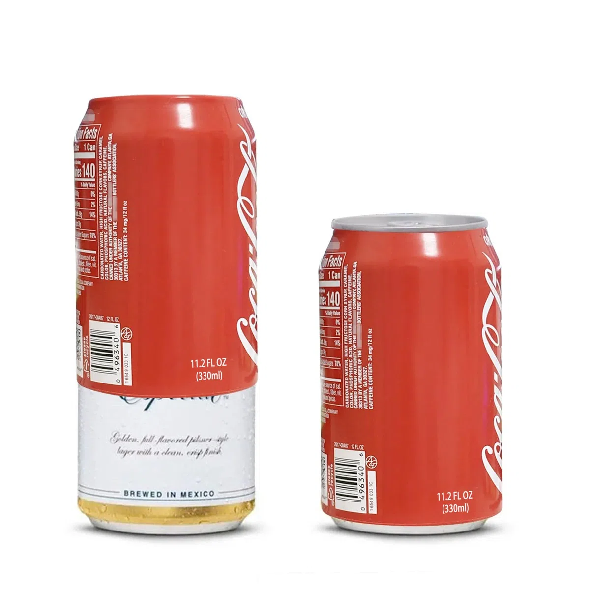 Funda de silicona para latas de cerveza, funda de lata de cola, funda de aislamiento térmico para latas de cerveza, funda para latas de cerveza, adecuada para partidos de fútbol, playa, excursiones y
